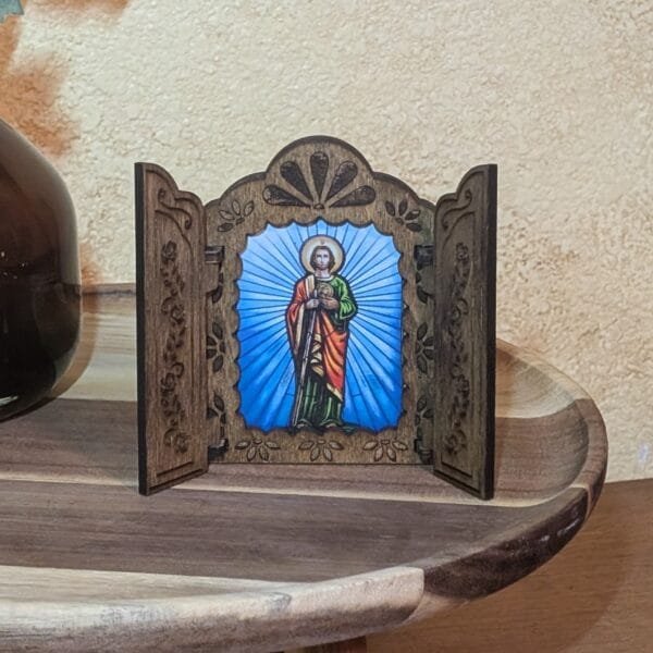 Nicho Saint Jude Mexican Frame Display - Image 2