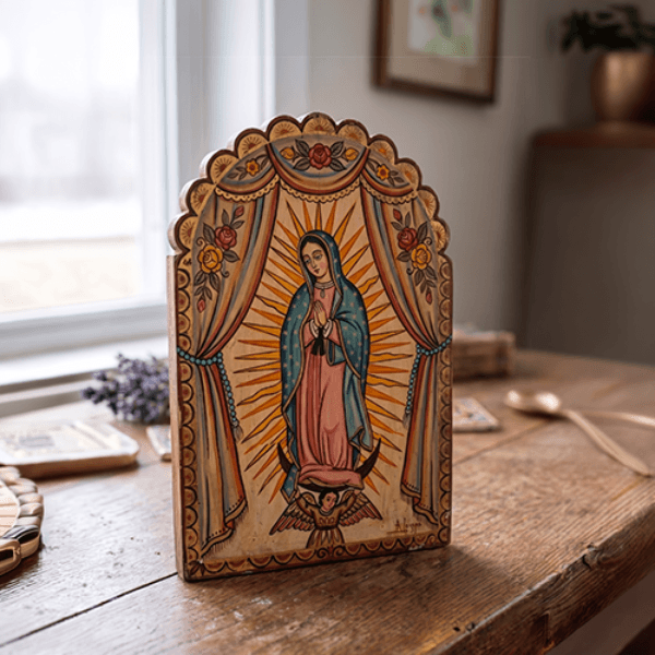 Our Lady of Guadalupe Retablo