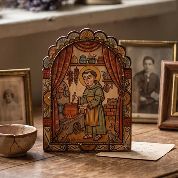 Saint Pasqual Retablo